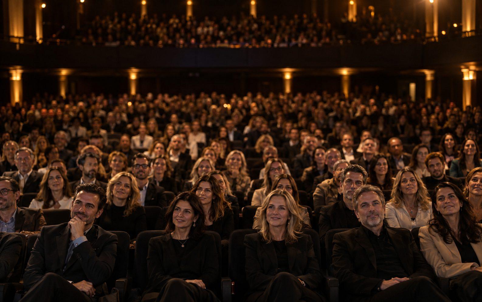 Votre salle pleine, vue depuis la scène